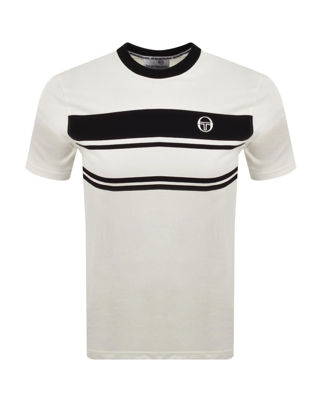 Sergio Tacchini White Dallarindo T Shirt for men
