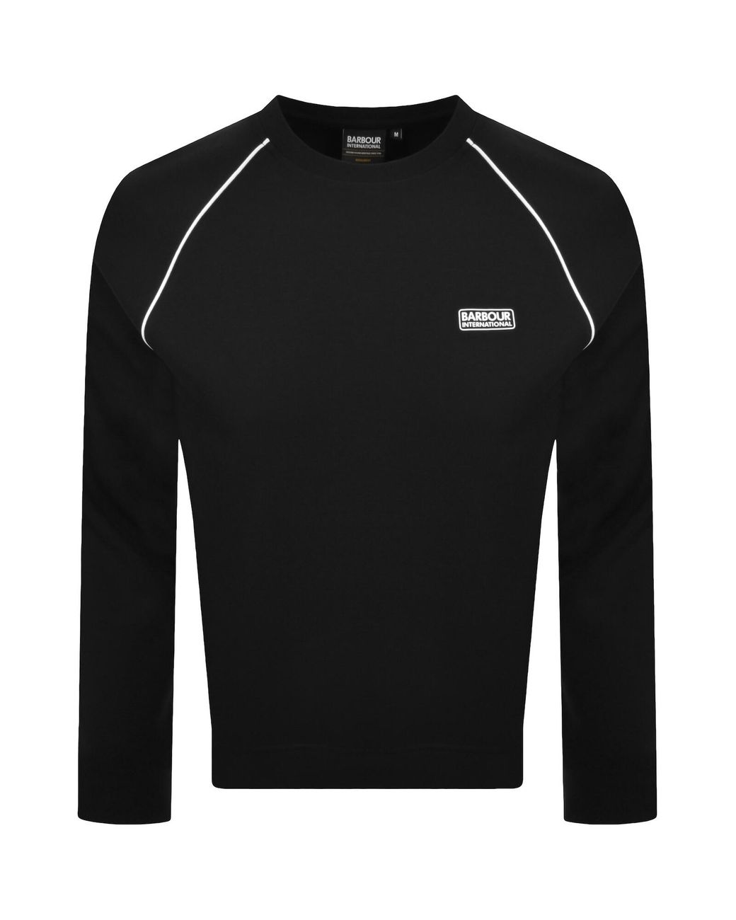 Barbour Black Markford Sweatshirt for men