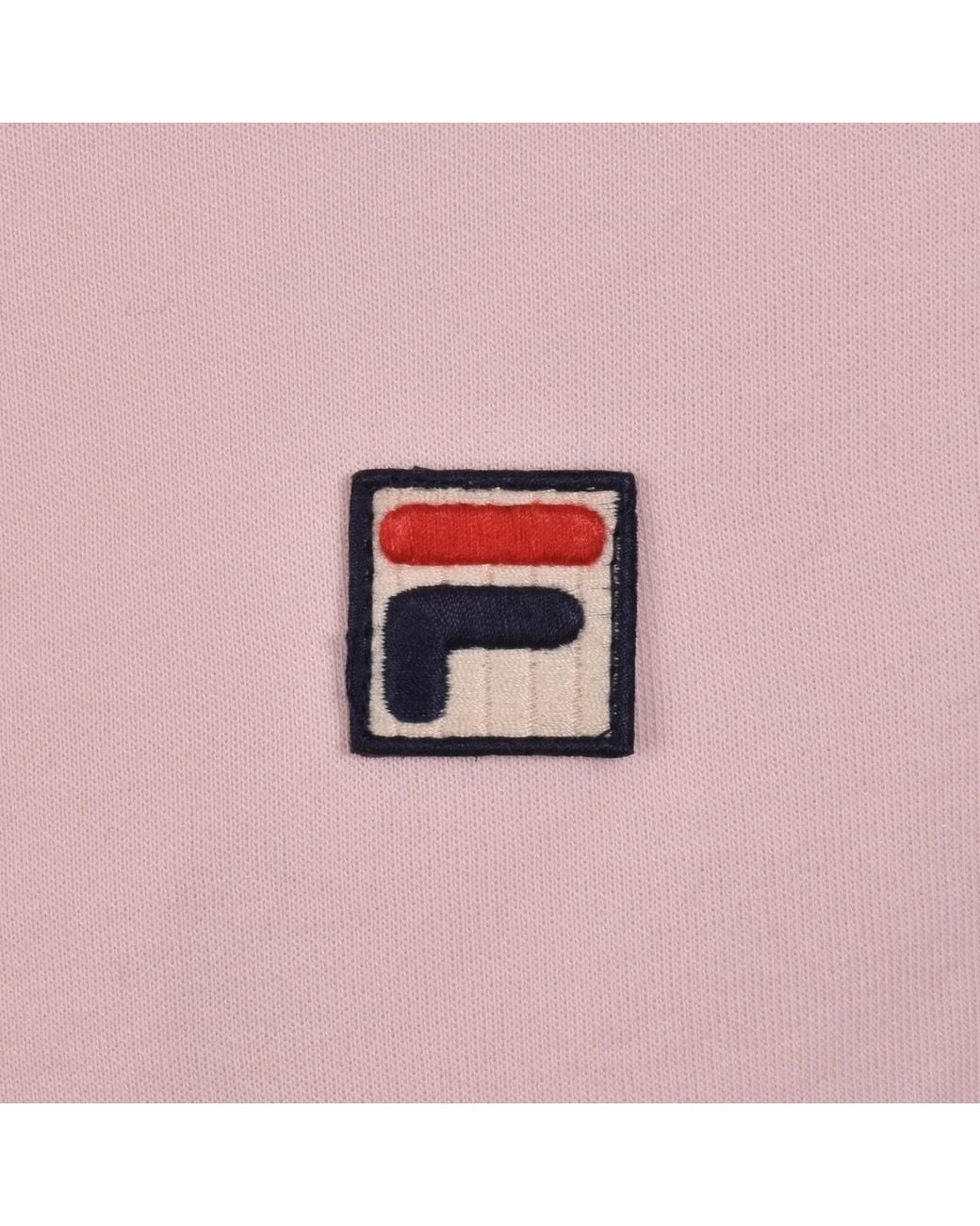 Fila Pink Fila Settanta Zip Track Top Pale for men