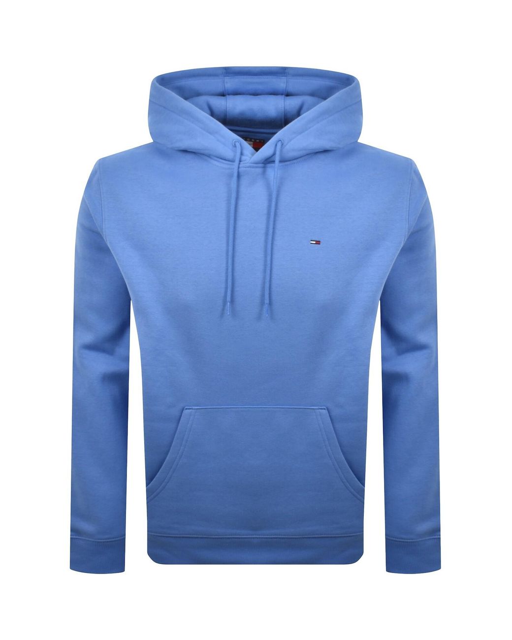 Tommy Hilfiger Blue Flag Logo Hoodie for men