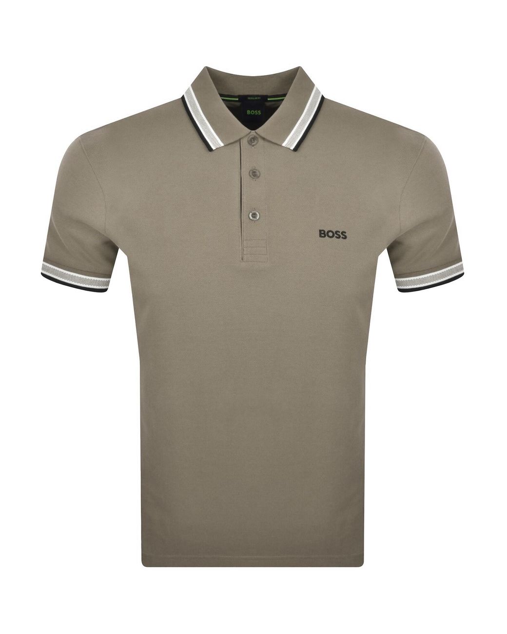 Boss Gray Boss Paddy Polo T Shirt for men