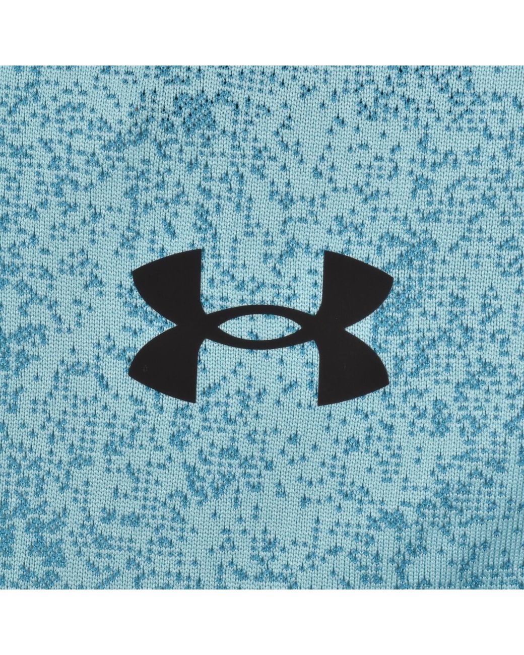 Under Armour Blue Tech Pixelate T Shirt for men