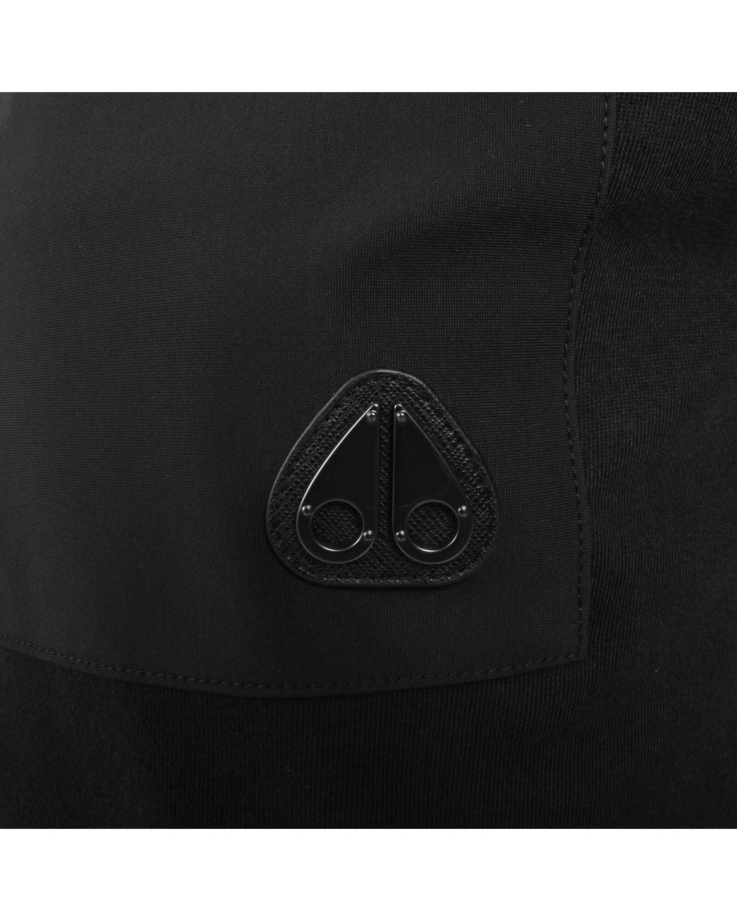 Moose Knuckles Black Dalon T Shirt for men