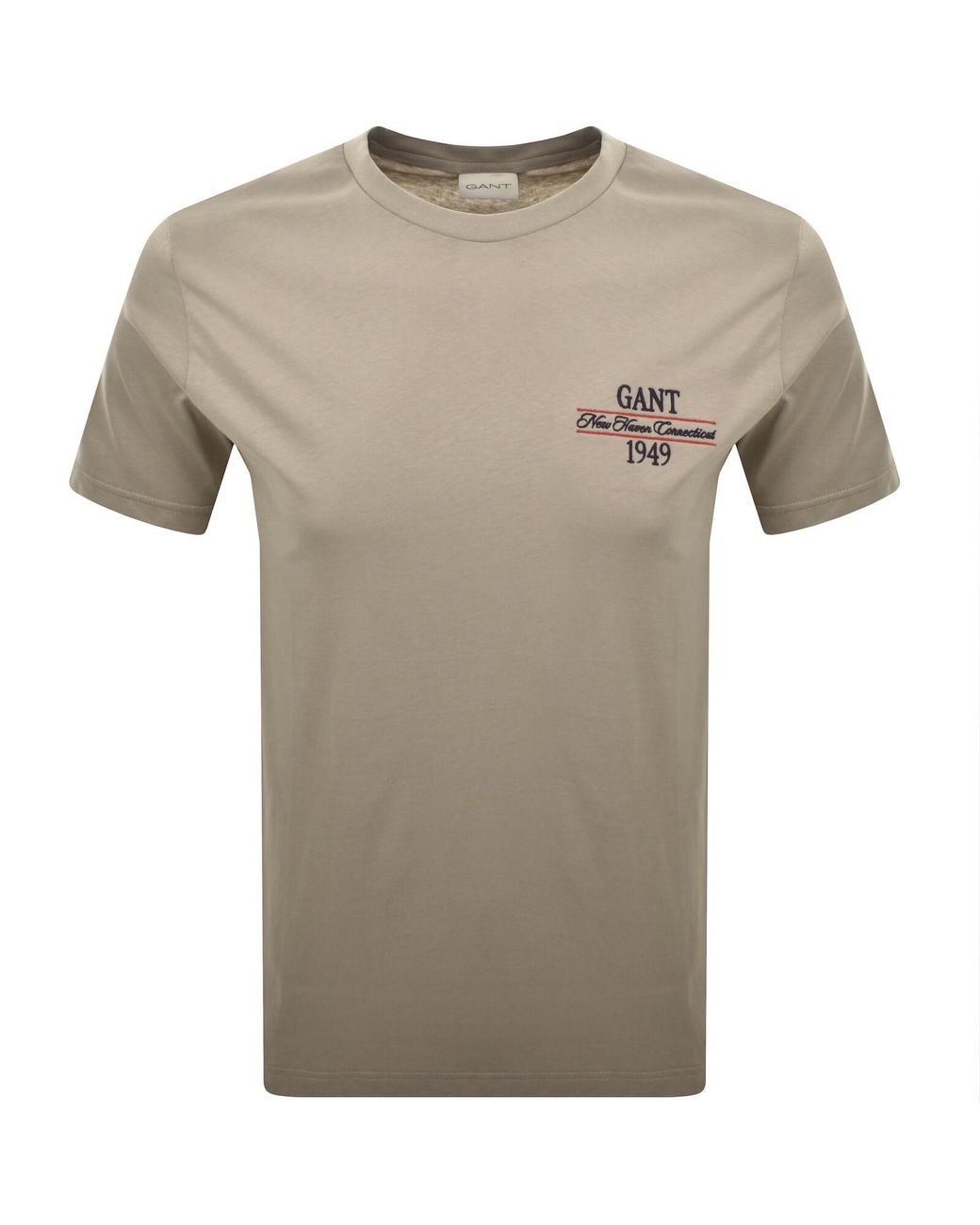 Gant Gray Original Graphic T Shirt for men