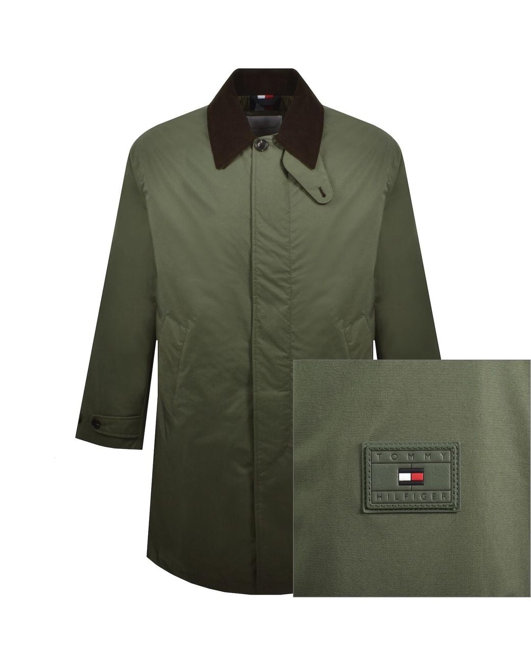 Tommy Hilfiger Green Surplus Padded Coat for men