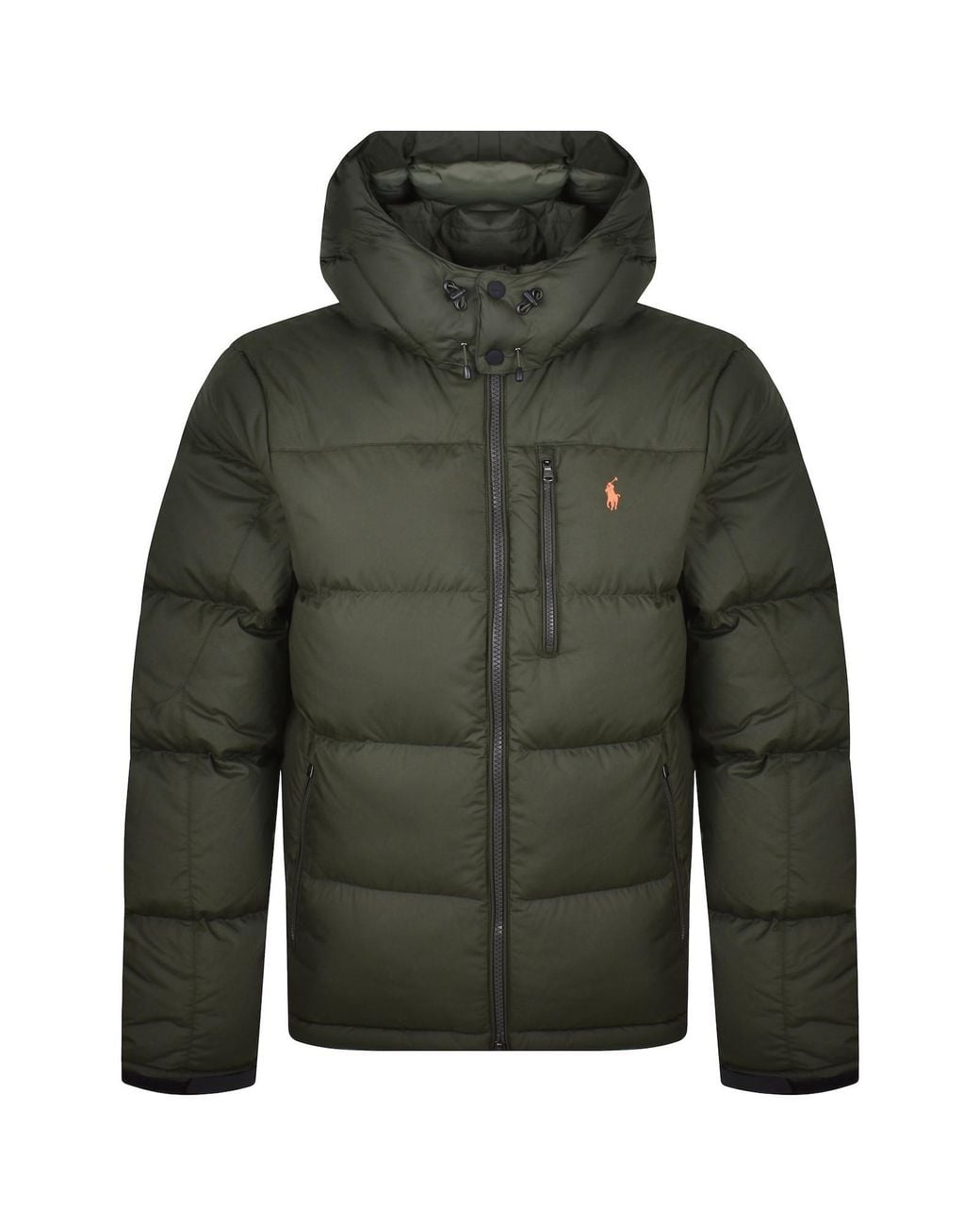 Ralph Lauren Green Gorham Bomber Down Jacket for men