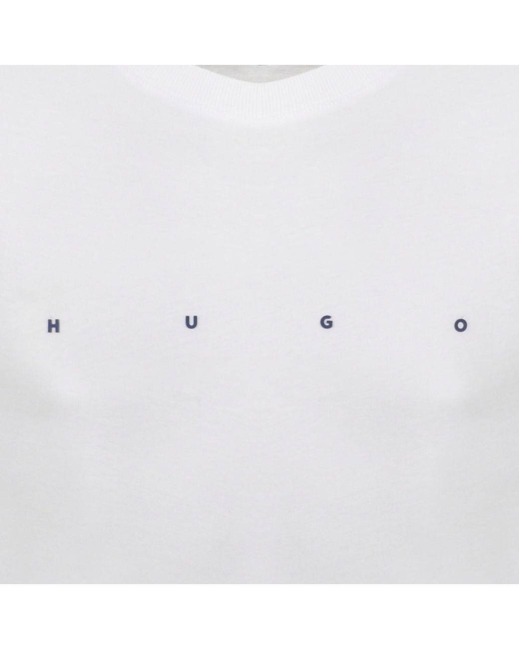 HUGO White Dorosi T Shirt for men