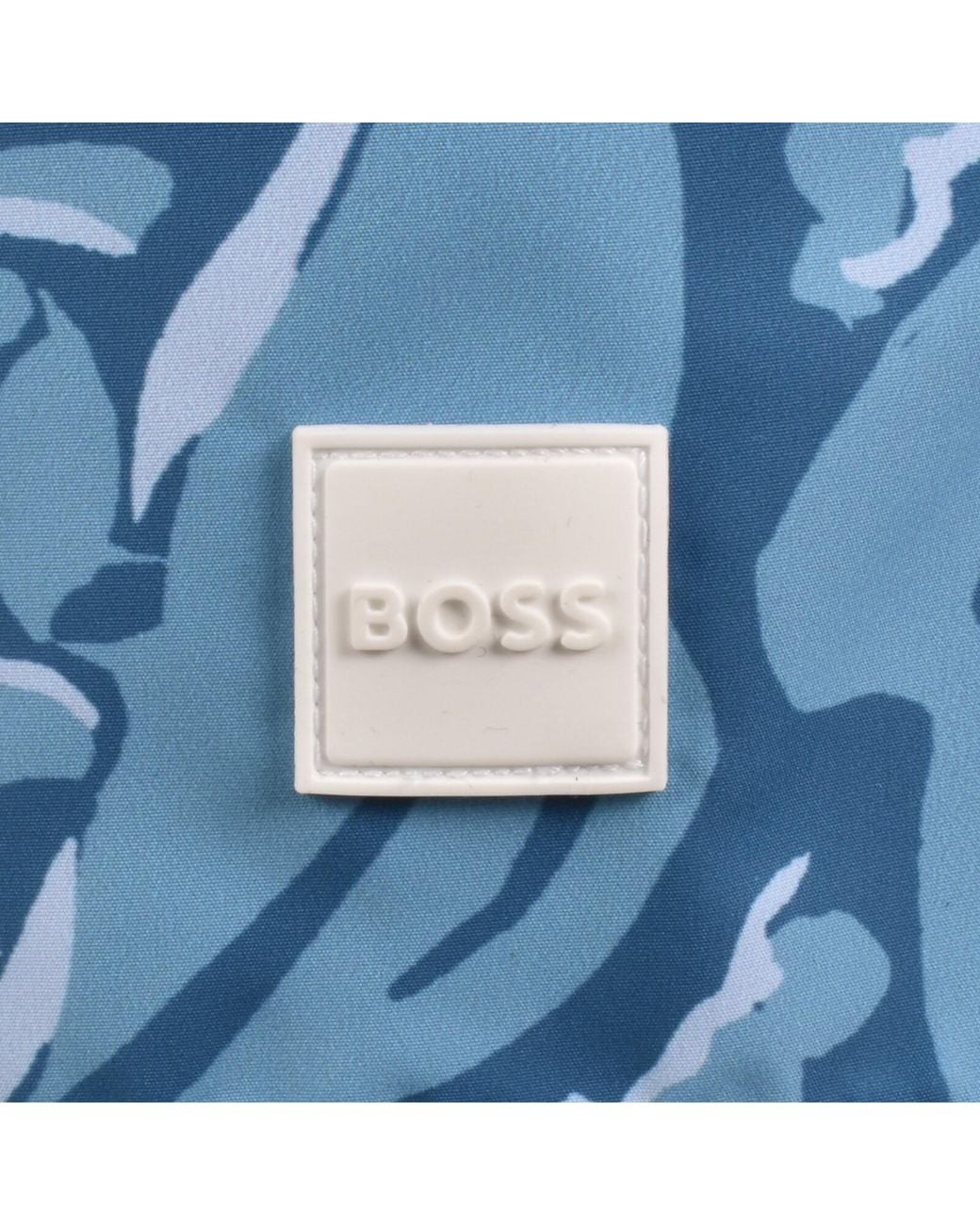 BOSS BUSINESS Blue Boss Piranha Swim Shorts for men