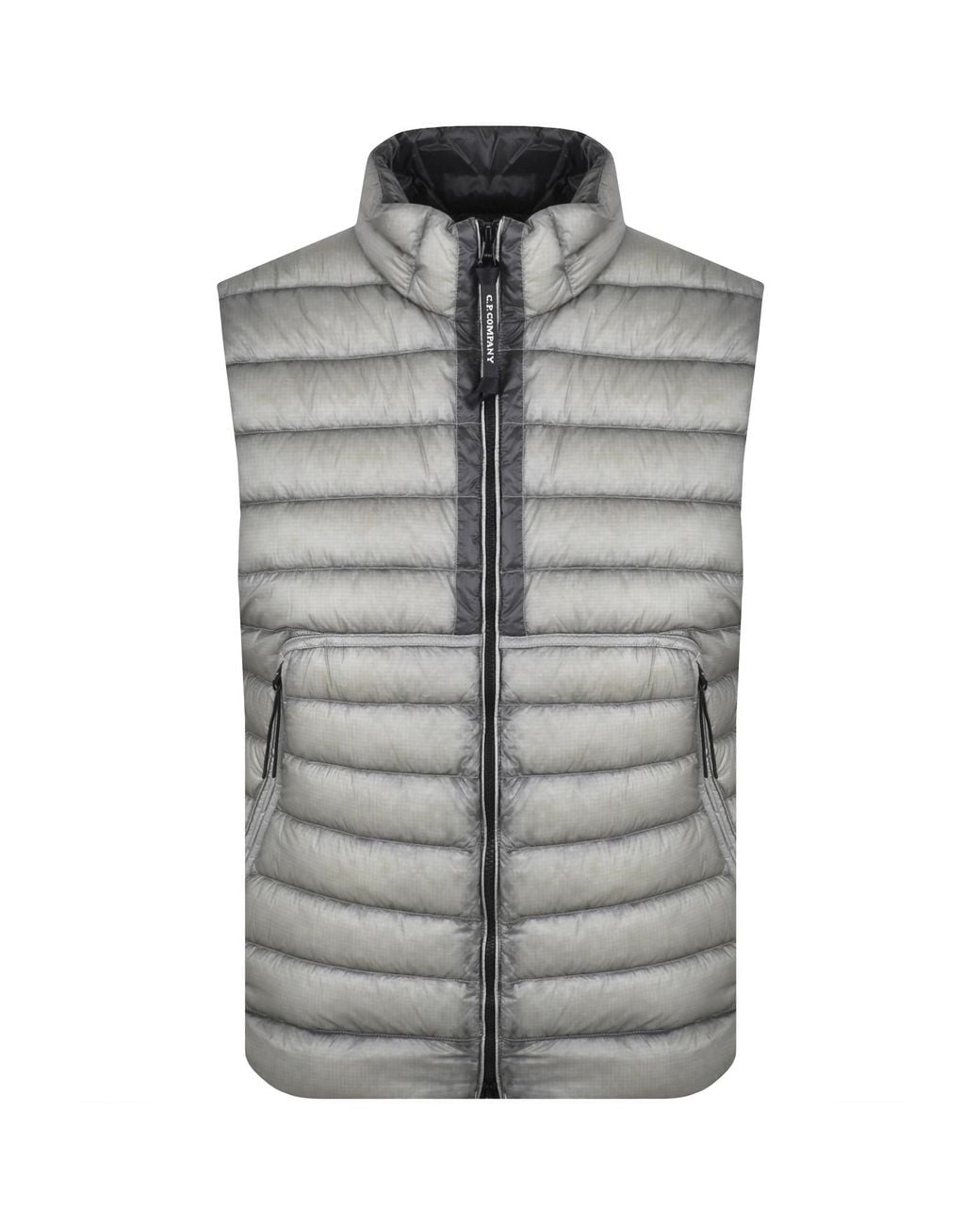 C P Company Gray Cp Company Dd Shell Down Gilet Flint for men