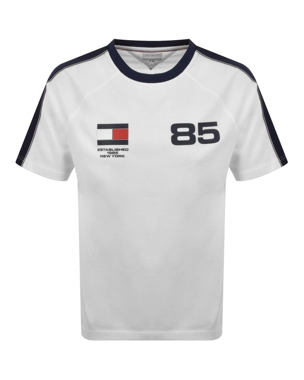 Tommy Hilfiger Gray Countries Relaxed T Shirt for men