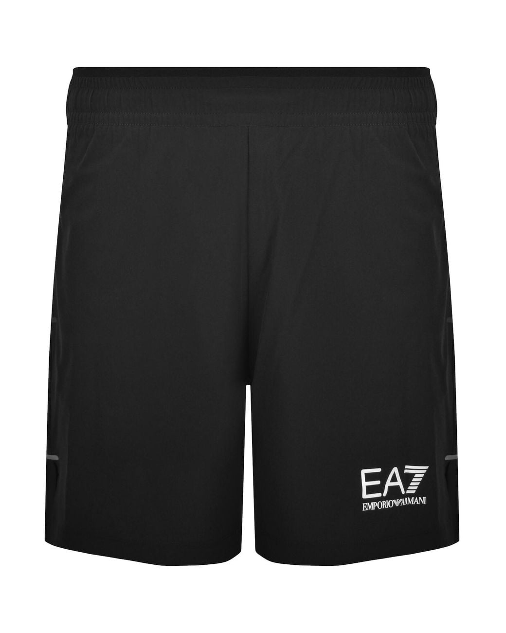 EA7 Black Emporio Armani Shorts for men
