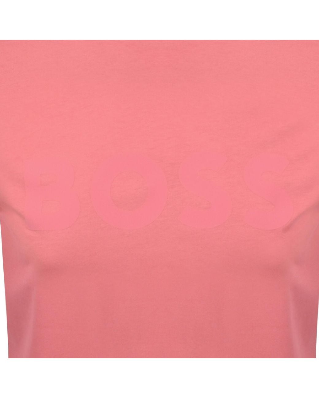 Boss Pink Boss Thinking 1 Logo T Shirt Deep for men