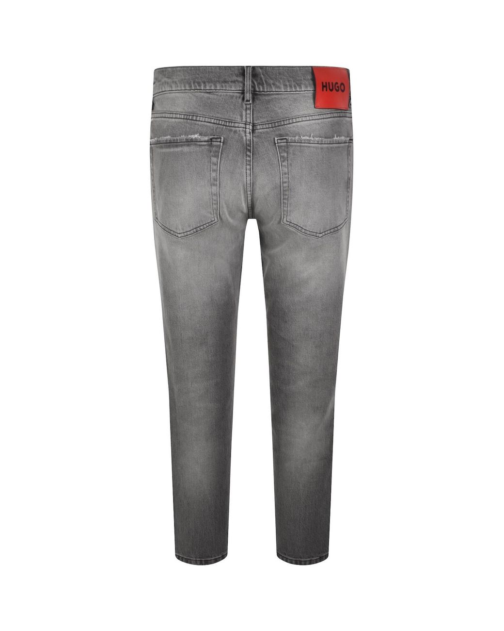 HUGO Gray 634 Tapered Fit Jeans Medium for men
