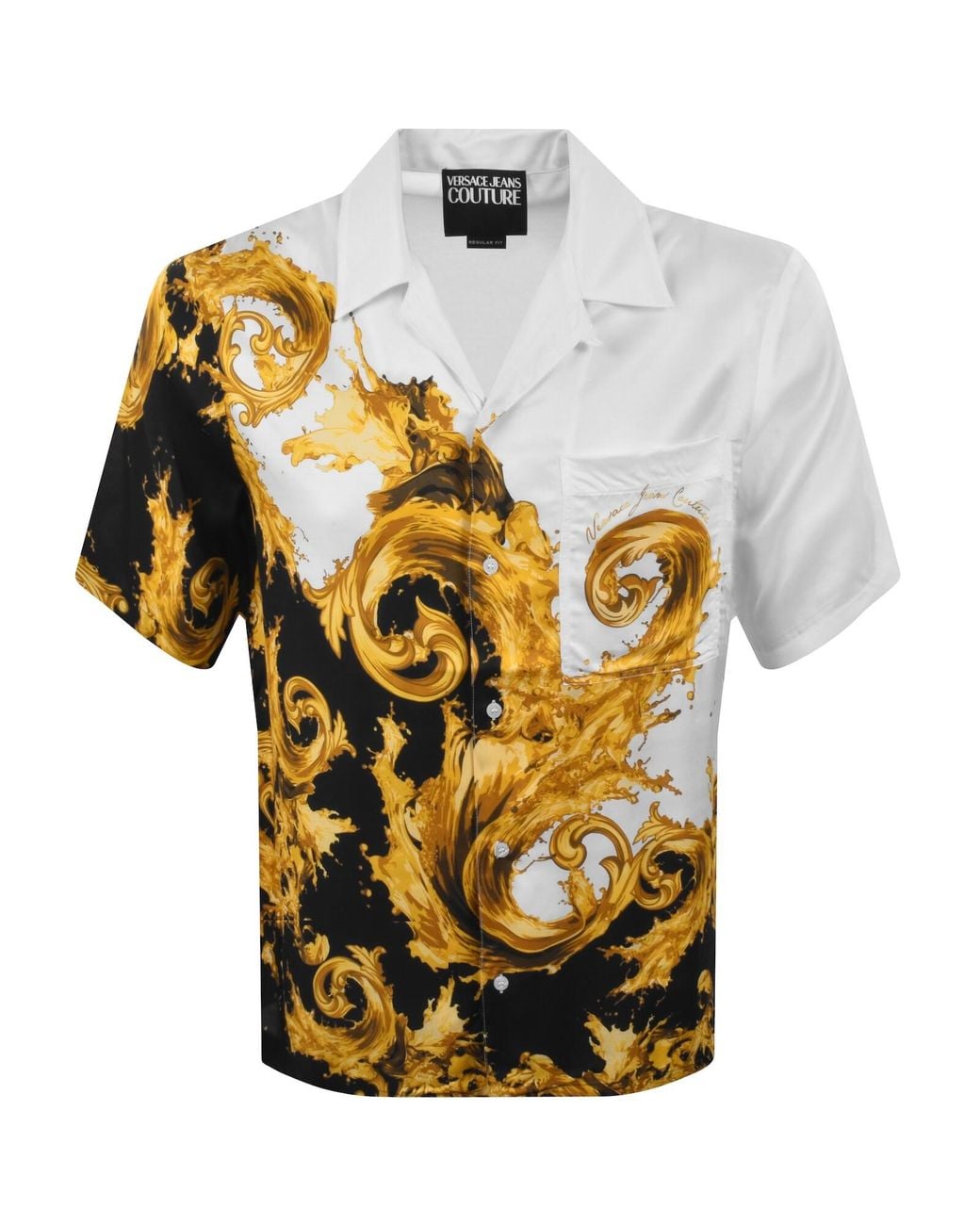 Versace Jeans Metallic Couture Short Sleeve Shirt for men