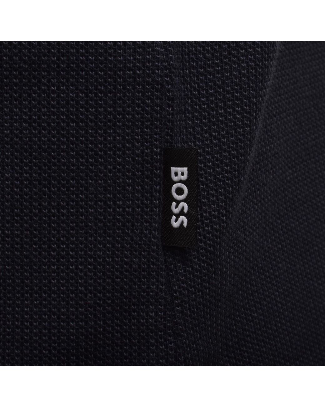 BOSS BUSINESS Black Boss H Parlay 81 Polo for men