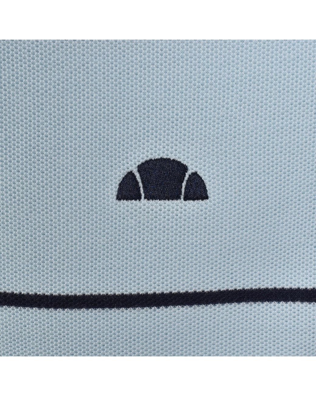 Ellesse Blue Verri Pique T Shirt Light for men