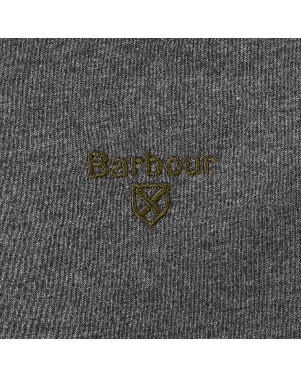 Barbour Gray Sports T Shirt for men