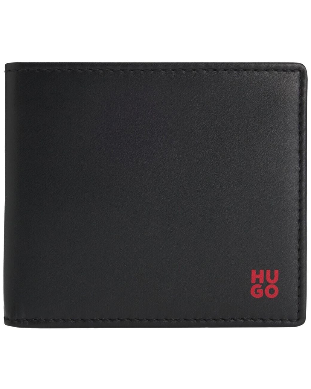 HUGO Black Tibby Wallet for men