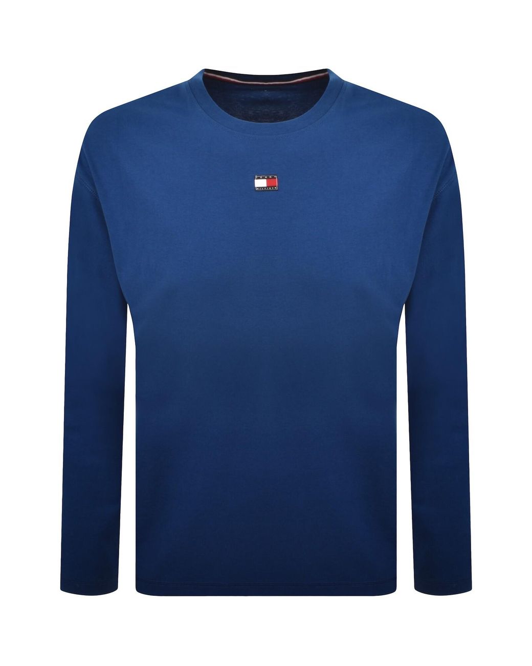 Tommy Hilfiger Blue Long Sleeve T Shirt for men
