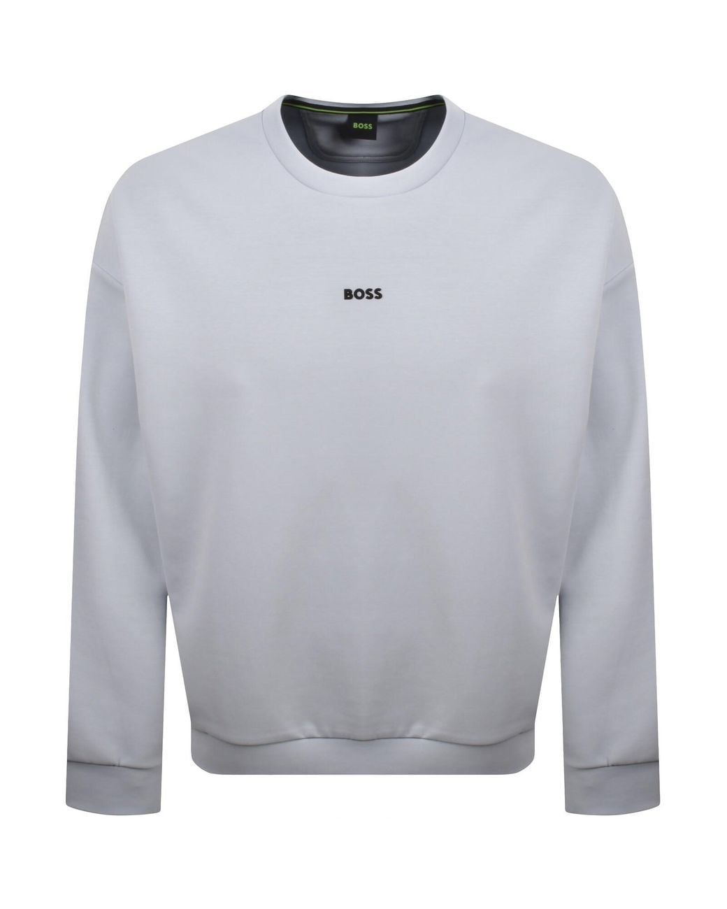 Boss Gray Boss Stenson Relaxed Sweatshirt for men