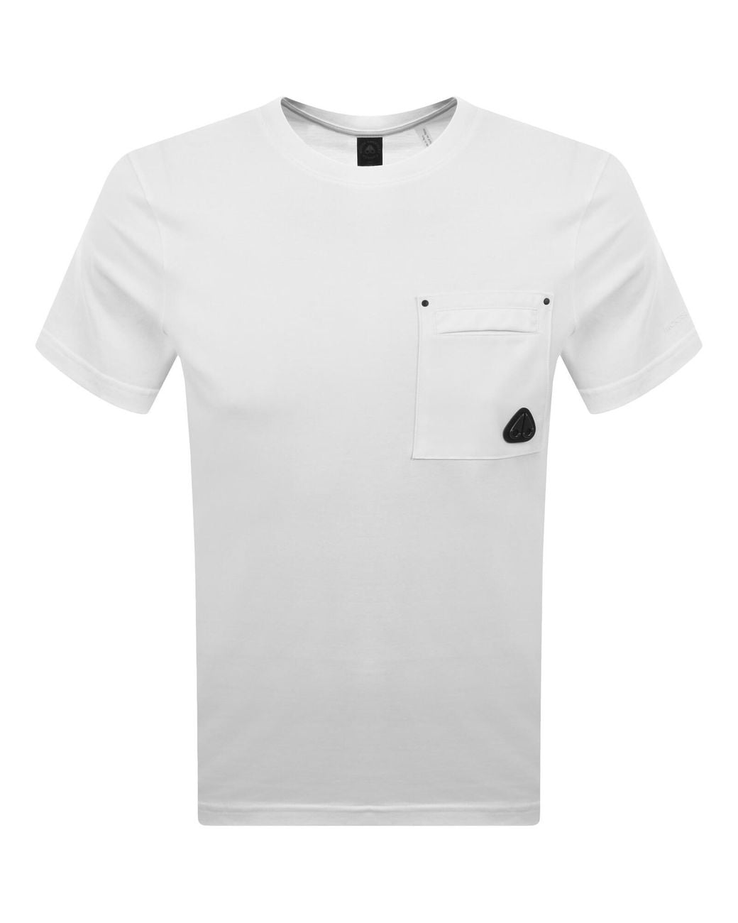 Moose Knuckles White Dalon T Shirt for men
