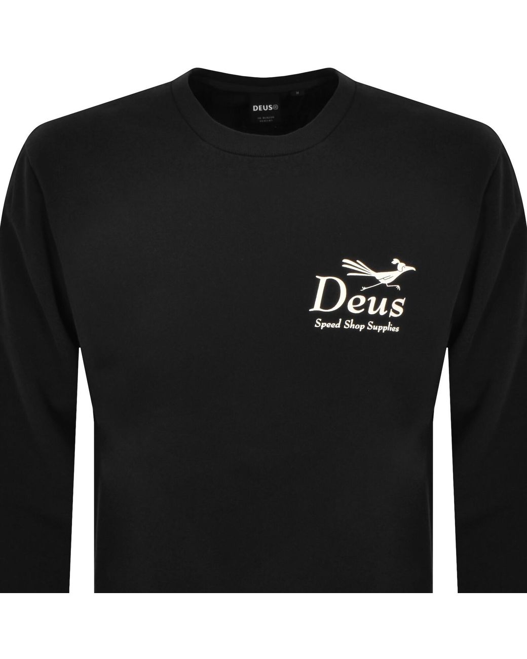 Deus Ex Machina Black Cuckoo Sweatshirt for men