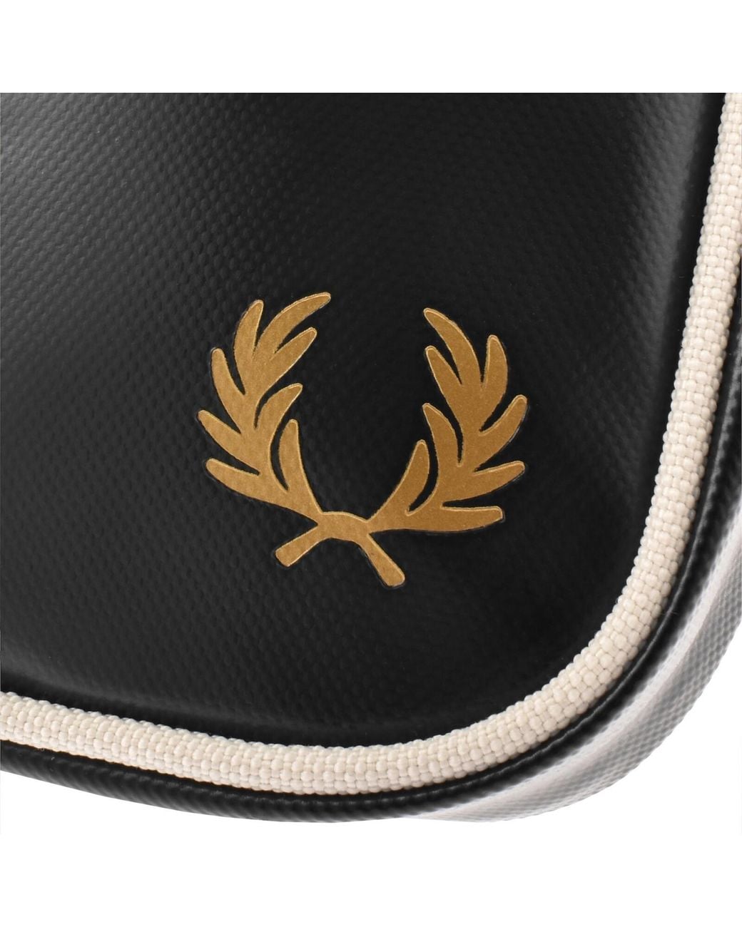 Fred Perry Black Classic Small Side Bag for men