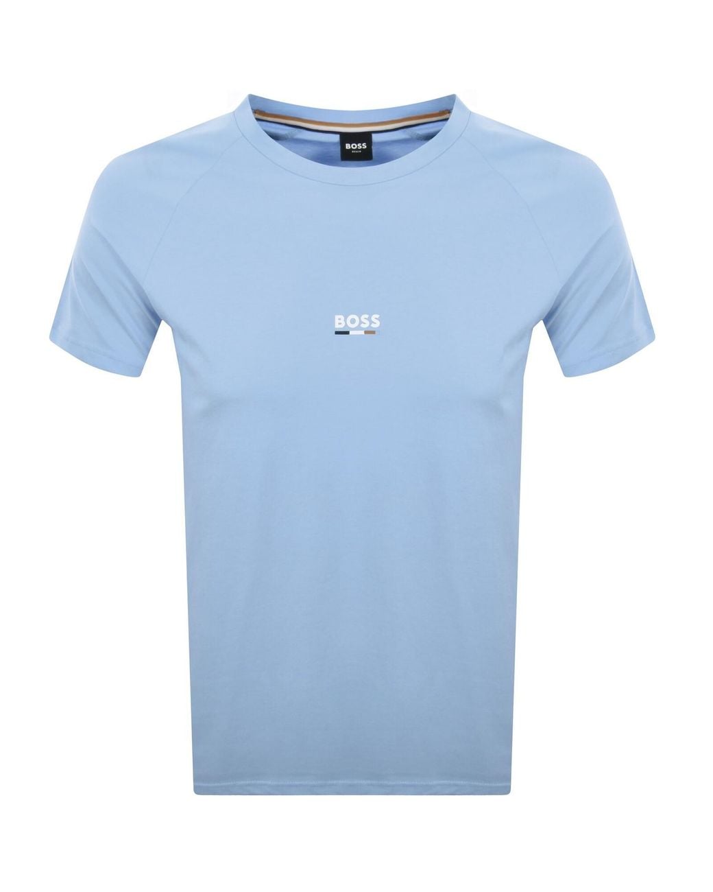 BOSS BUSINESS Blue Boss Slim Fit T Shirt Light for men