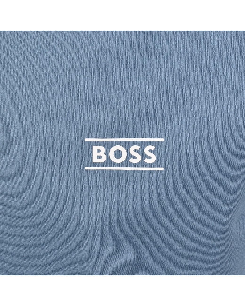BOSS BUSINESS Blue Boss 365 T Shirt for men