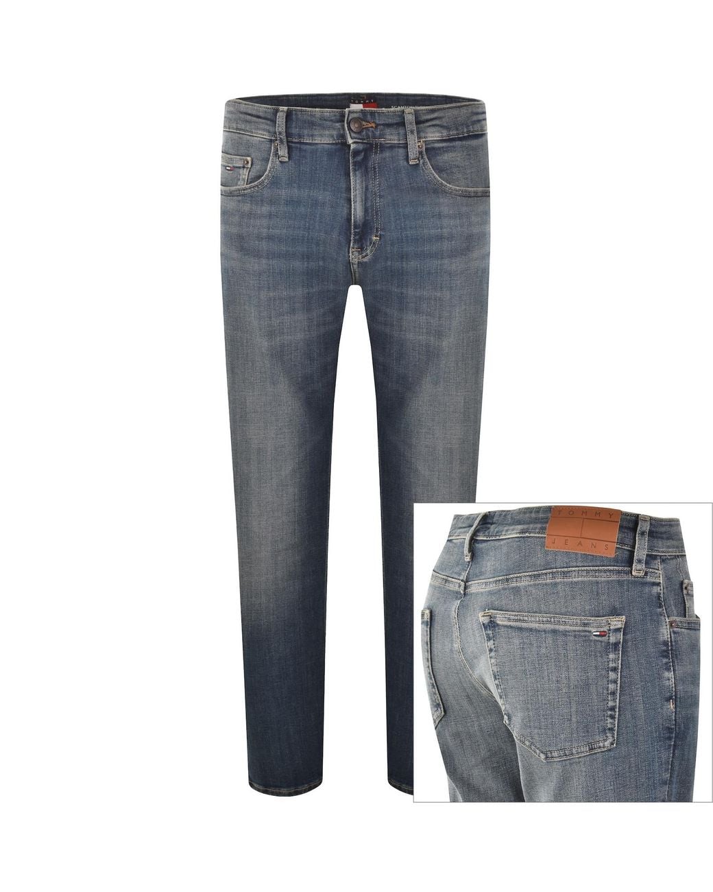 Tommy Hilfiger Blue Scanton Slim Fit Jeans for men