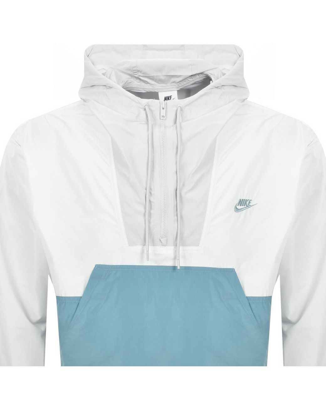 nike white anorak