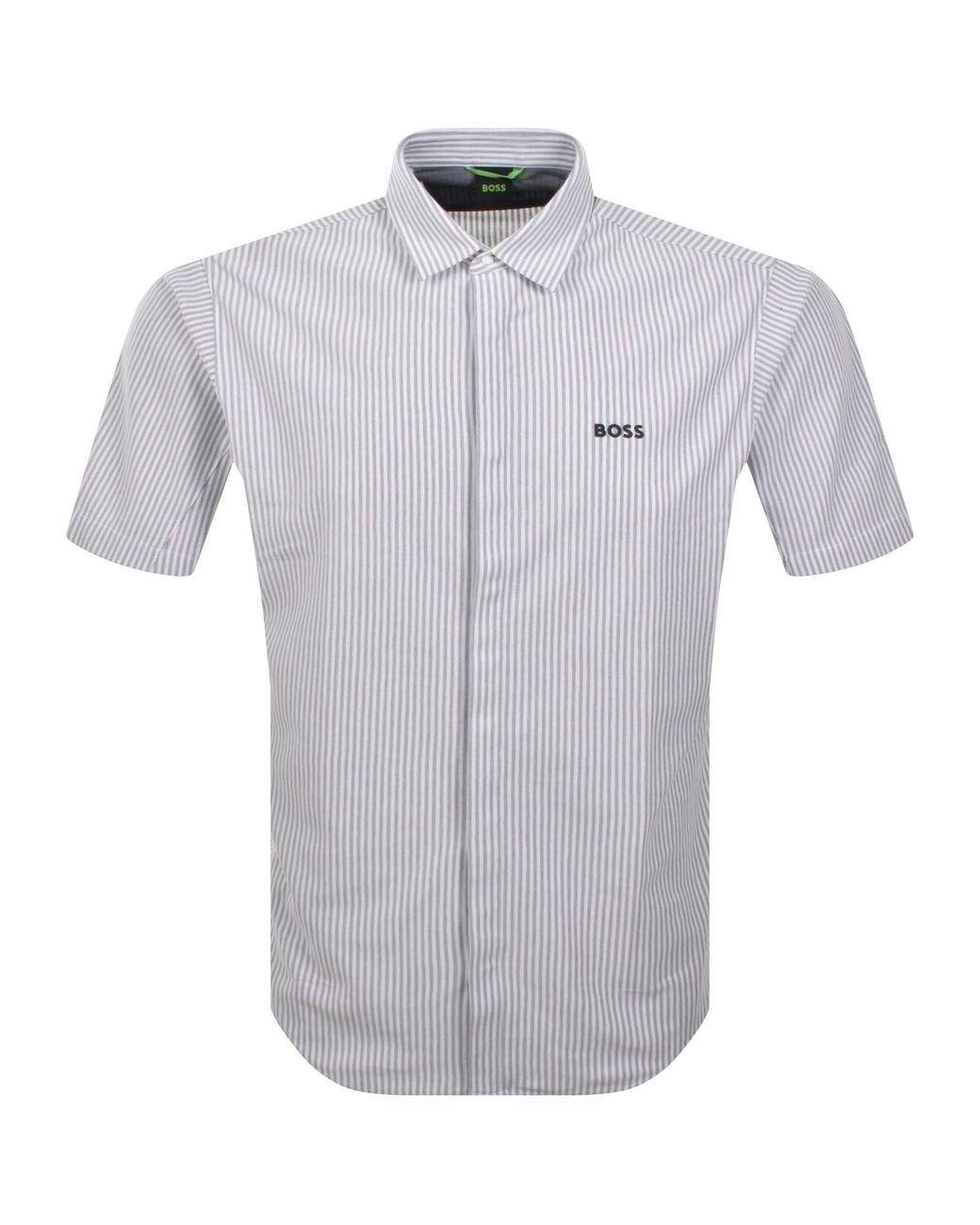 Boss Blue Boss Short Sleeved Dymova Shirt for men