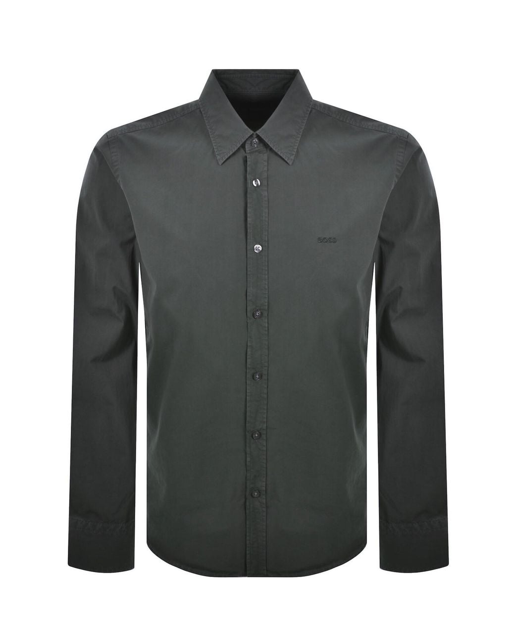 Boss Gray Boss Relegant 6 Regular Fit Shirt for men