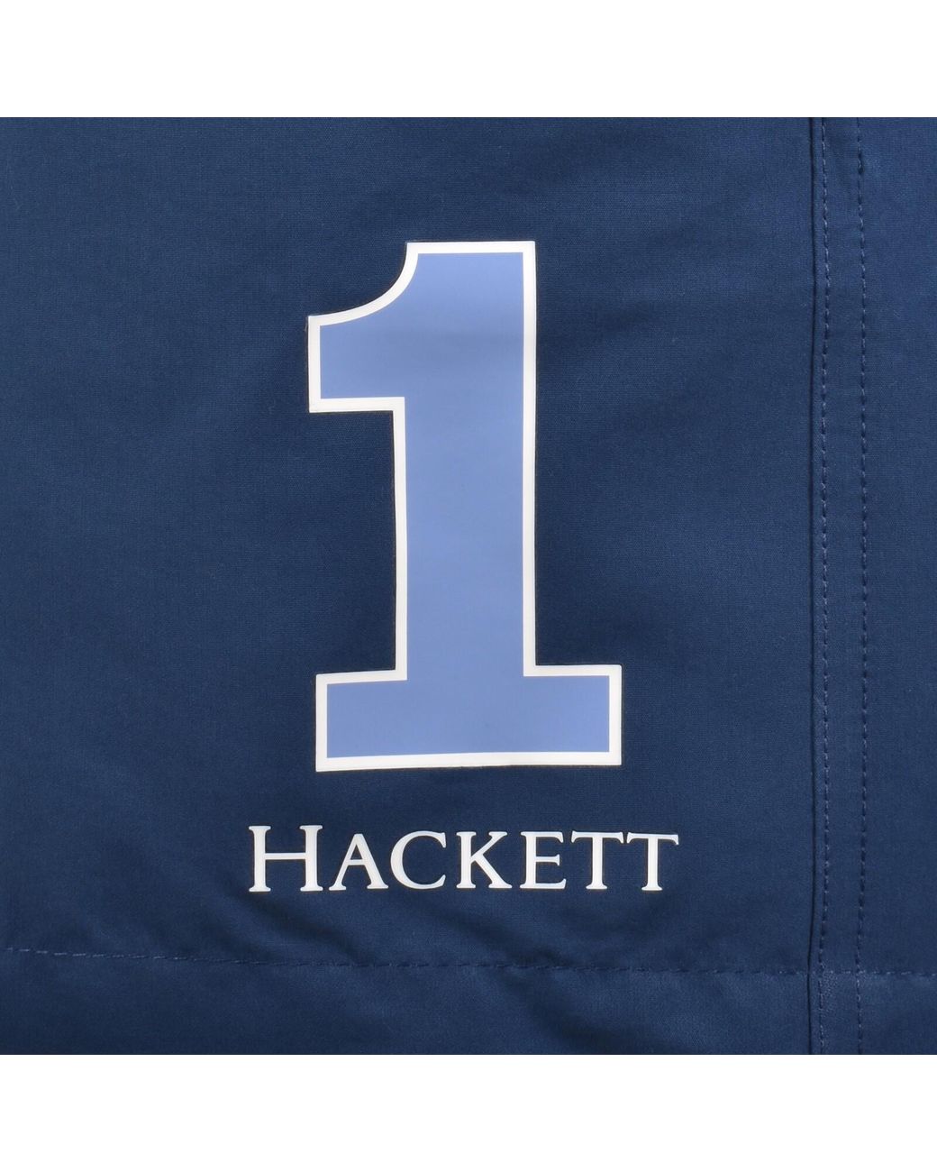 Hackett Blue Number Swim Shorts for men