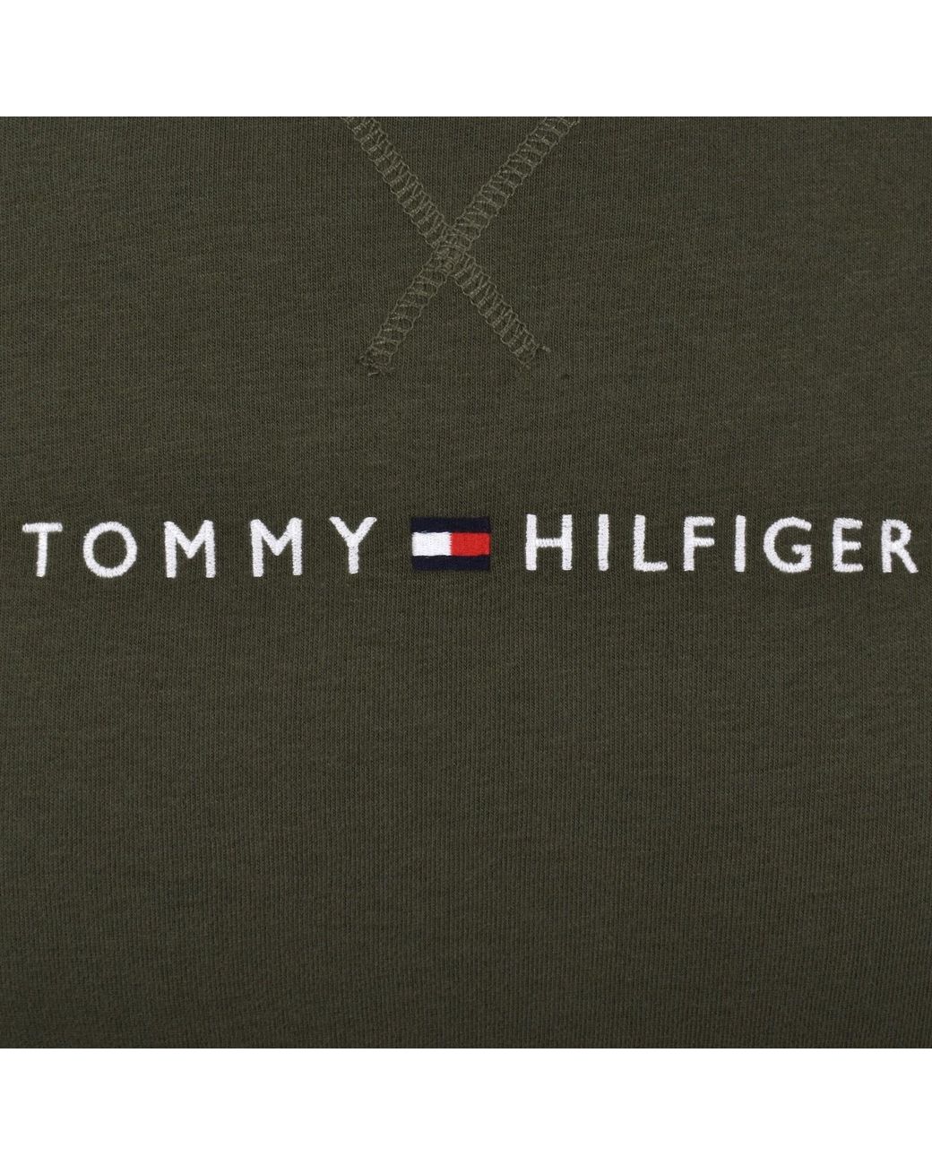 Tommy Hilfiger Green Track Top Sweatshirt for men