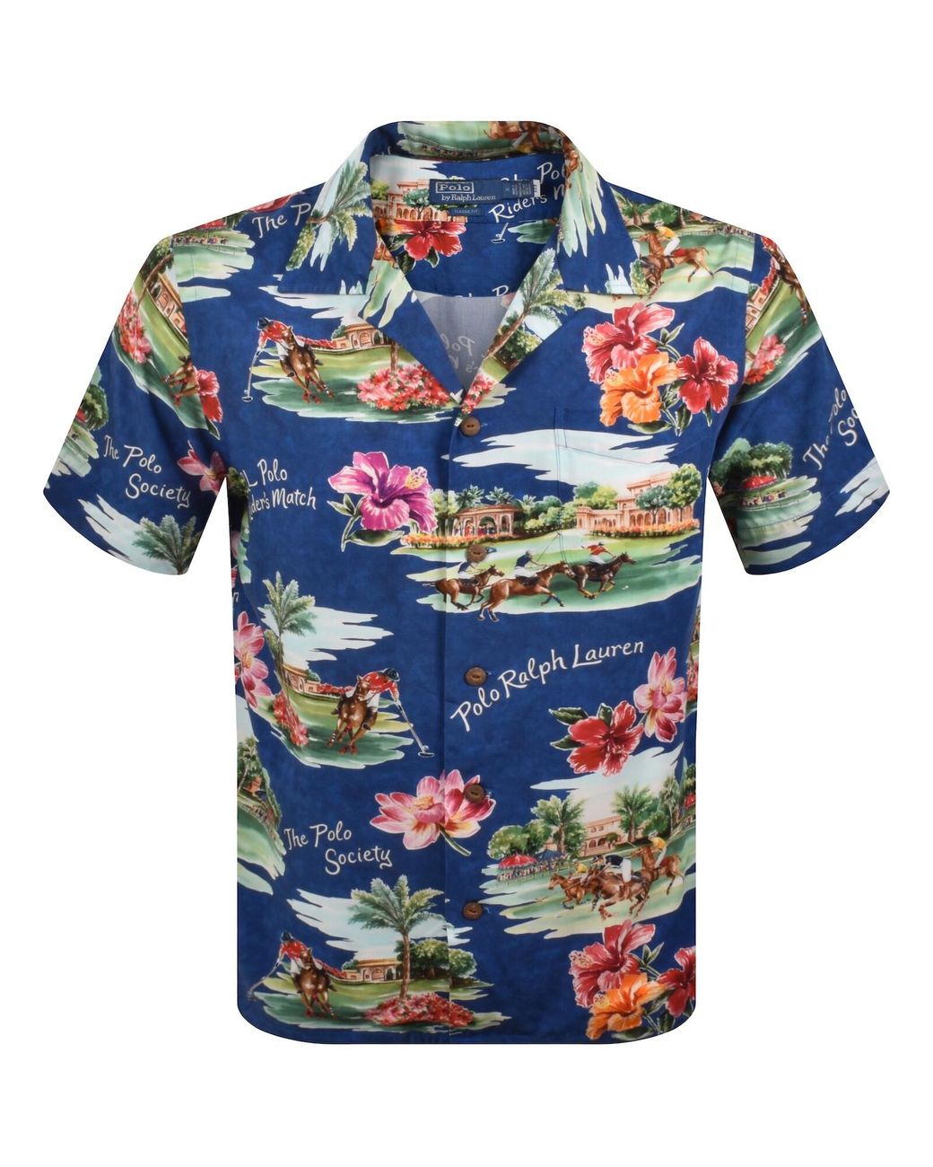 Ralph Lauren Blue Andy Pocket Shirt for men