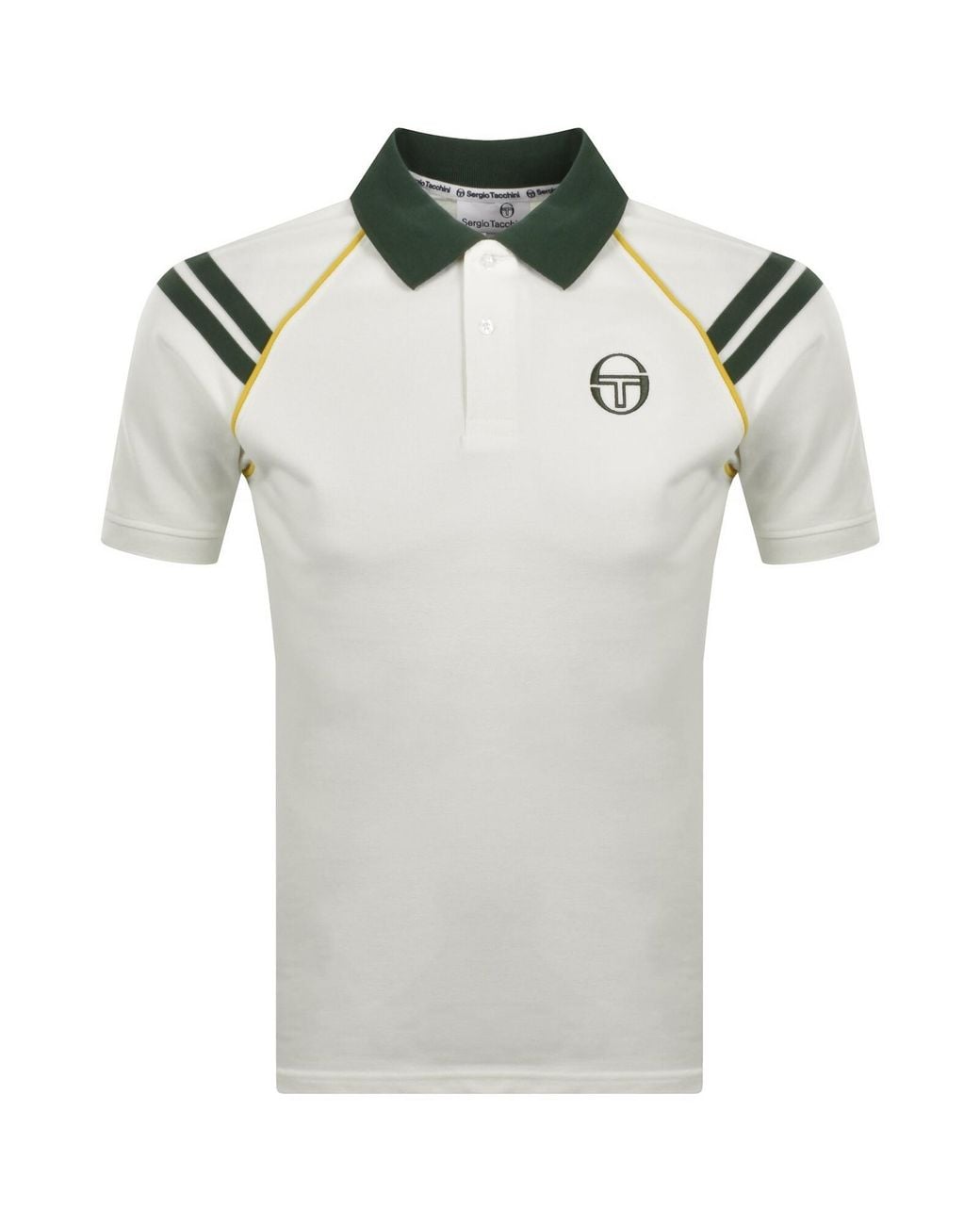 Sergio Tacchini Gray Cortona Polo T Shirt for men
