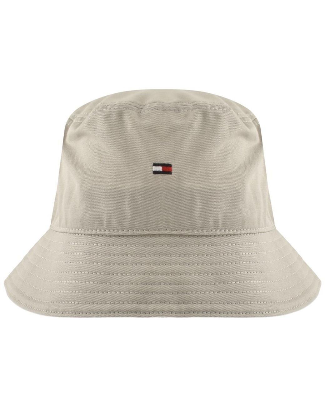 Tommy Hilfiger Cotton Flag Logo Bucket 