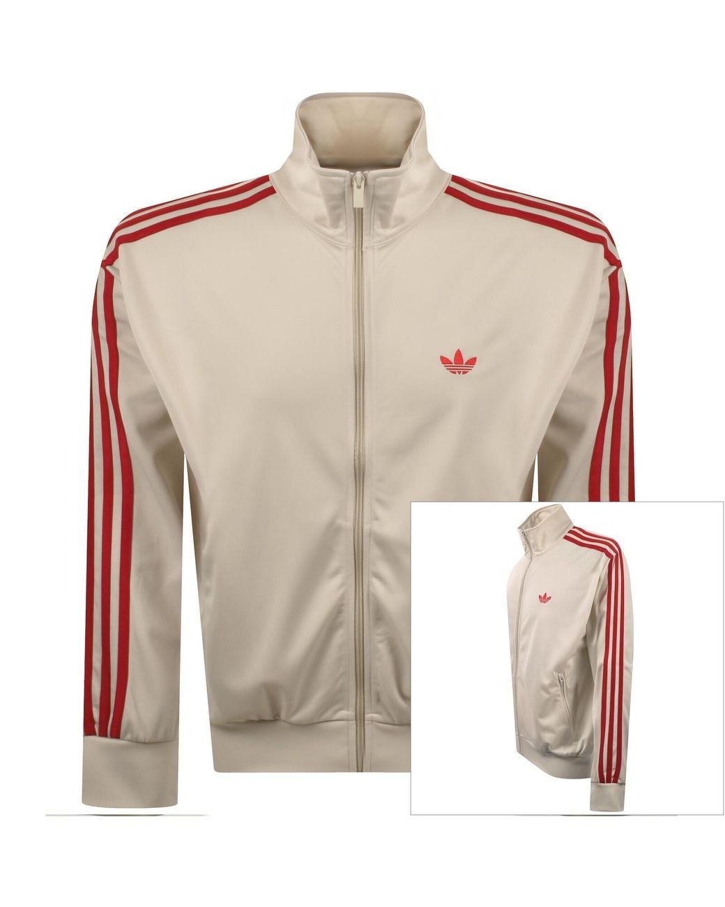 Adidas Originals Natural Firebird Track Top for men