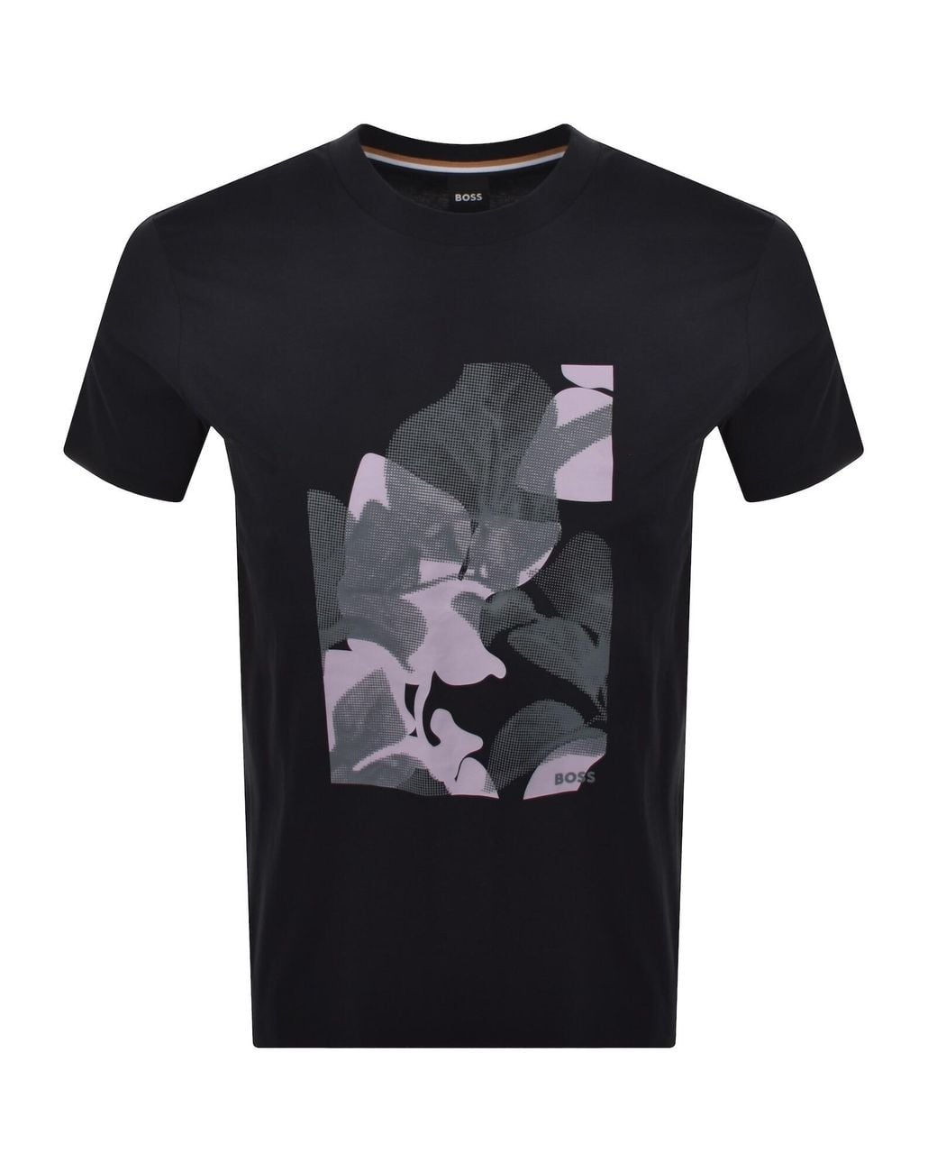BOSS BUSINESS Black Boss Thompson 239 T Shirt Dark for men