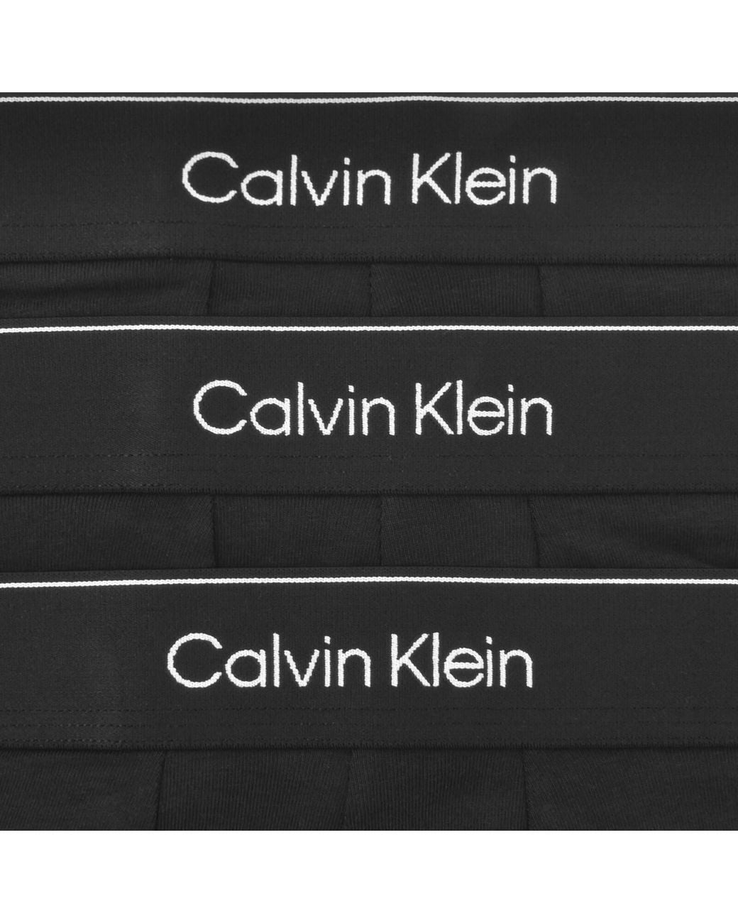 Calvin Klein Black Underwear 5 Pack Trunks for men