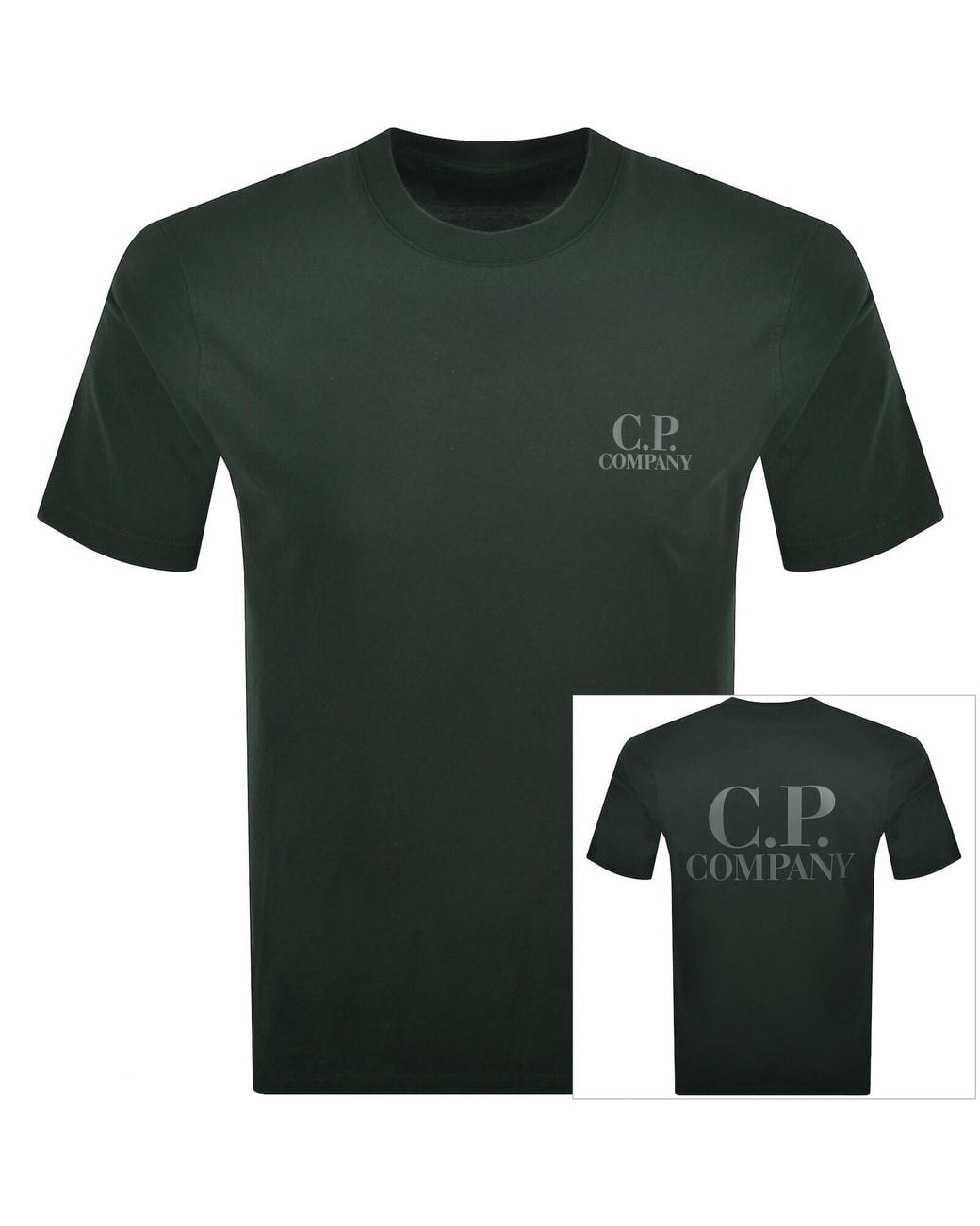 C P Company Green Cp Company Comfort T Shirt for men