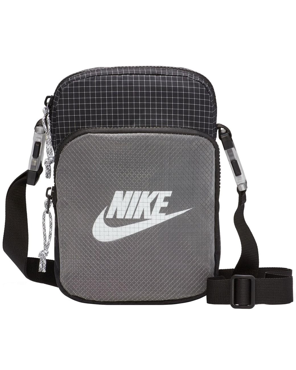 Nike Black Heritage Cross Body Bag for men