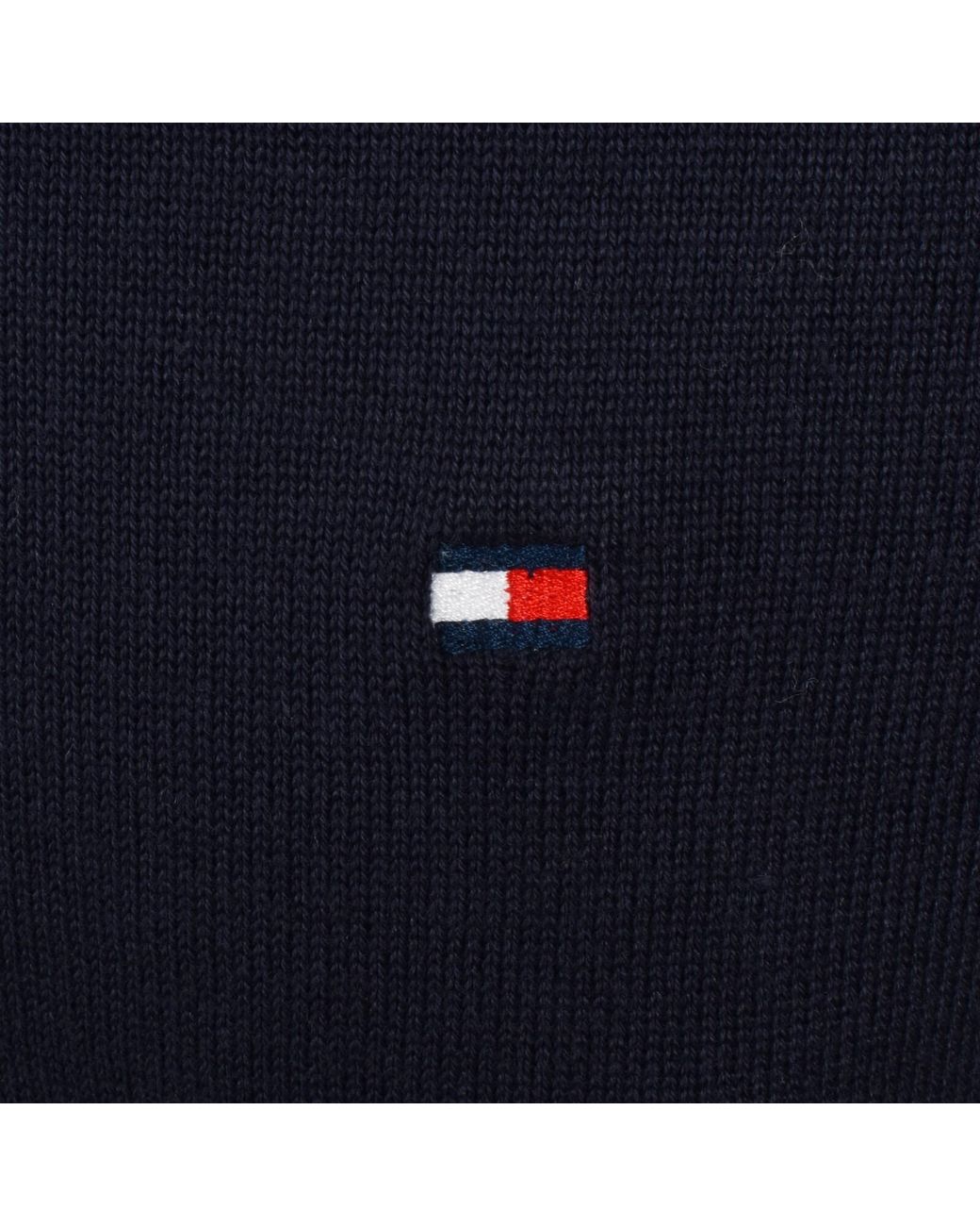 Tommy Hilfiger Blue Knit Polo T Shirt for men