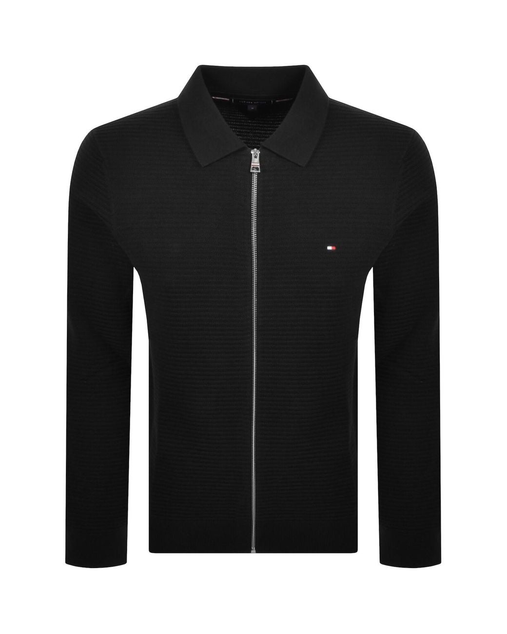 Tommy Hilfiger Black Polo T Shirt for men