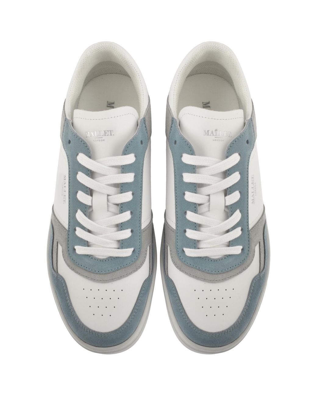 Mallet White Barnsley Trainers for men