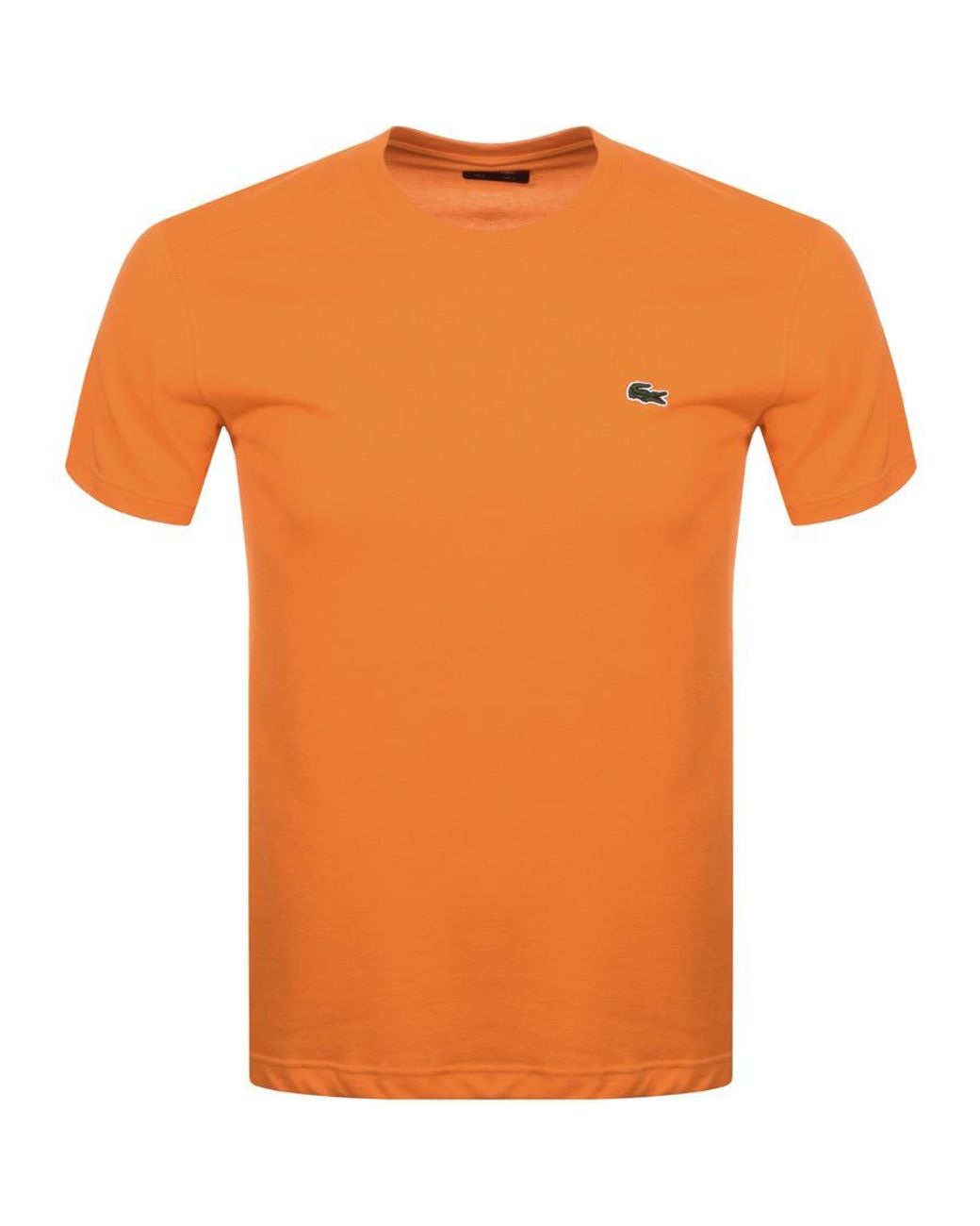 Orange lacoste tshirt Clearance