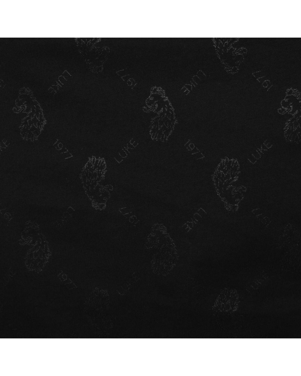 Luke 1977 Black Henderson 2500 Polo T Shirt for men
