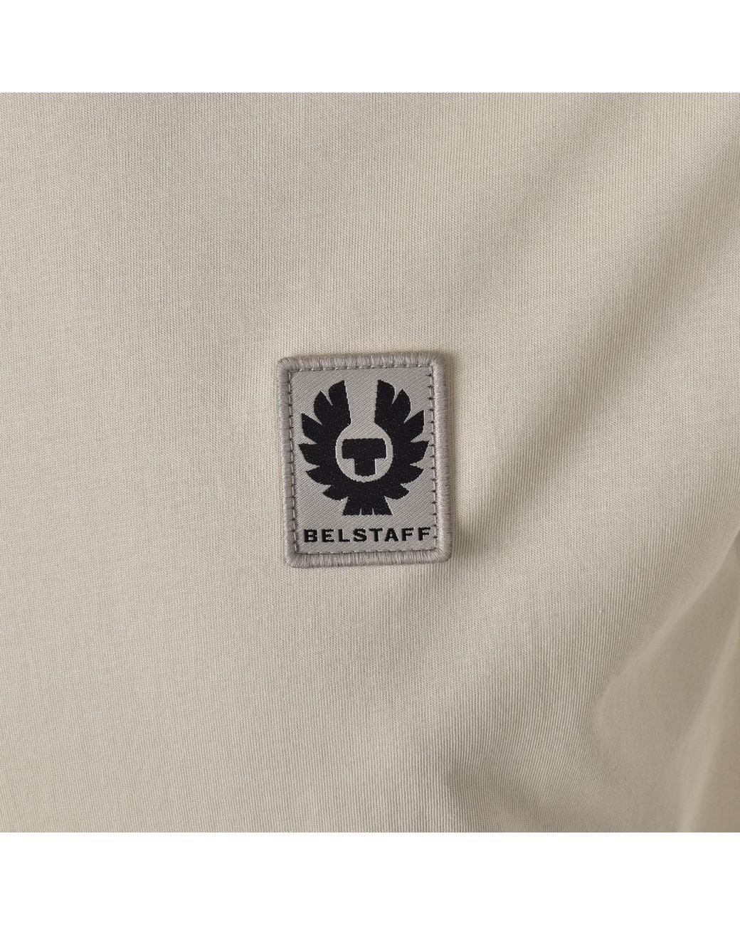 Belstaff Natural Short Sleeve T Shirt for men