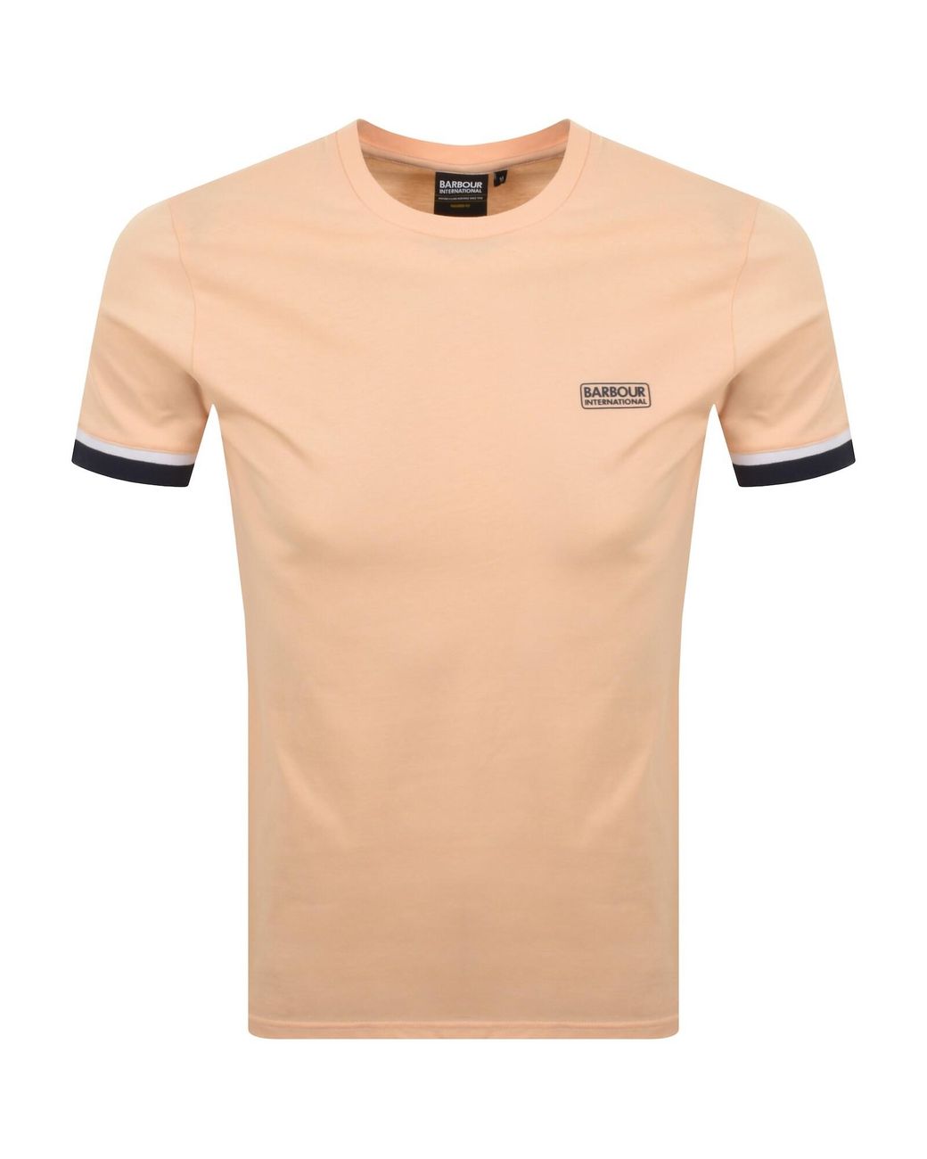 Barbour Natural Deep Cuff T Shirt for men